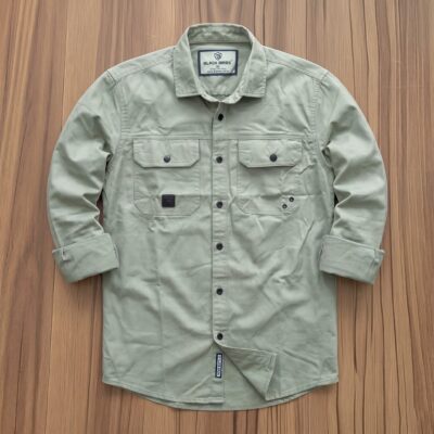 Unique Kaizer Cotton Double Pocket Shirt