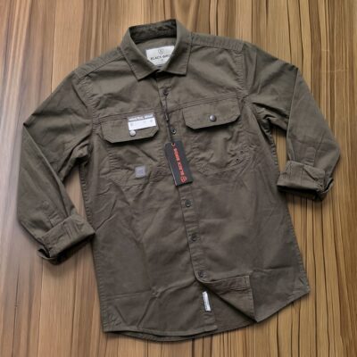Most Demanding Kaizer Cotton Double Pocket Shirt