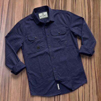 Most Demanding Kaizer Cotton Double Pocket Shirt