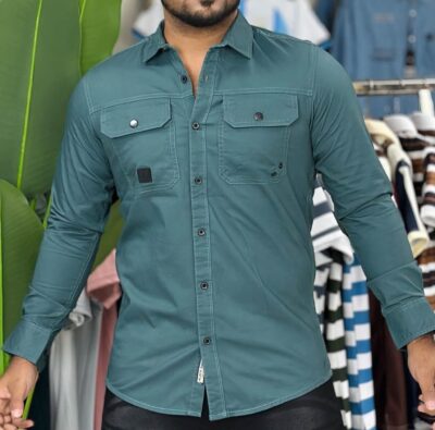 Most Demanding Kaizer Cotton Double Pocket Shirt