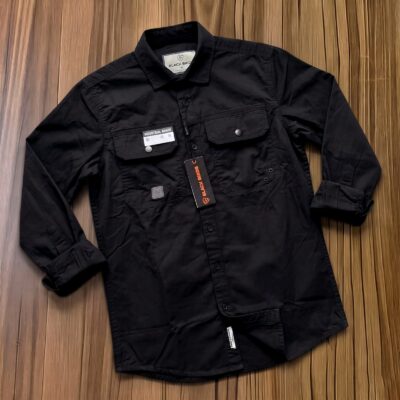 Unique Kaizer Cotton Double Pocket Shirt