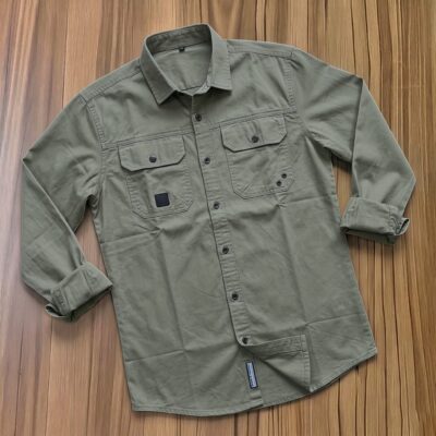 Unique Kaizer Cotton Double Pocket Shirt