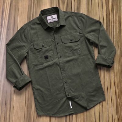 Unique Kaizer Cotton Double Pocket Shirt