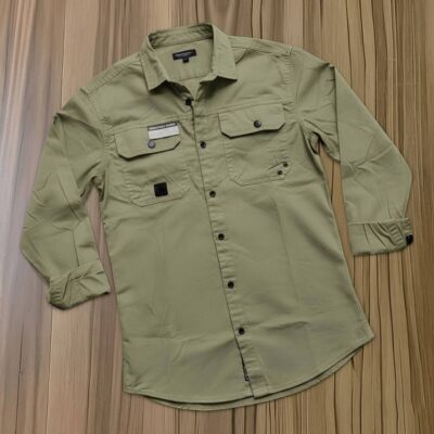 Most Demanding Kaizer Cotton Double Pocket Shirt