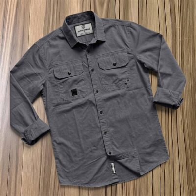 Most Demanding Kaizer Cotton Double Pocket Shirt