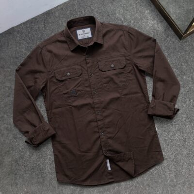 Unique Kaizer Cotton Double Pocket Shirt