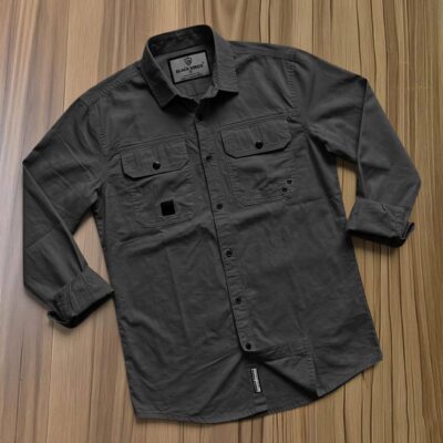 Unique Kaizer Cotton Double Pocket Shirt
