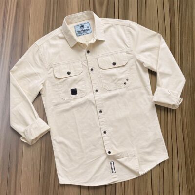 Most Demanding Kaizer Cotton Double Pocket Shirt